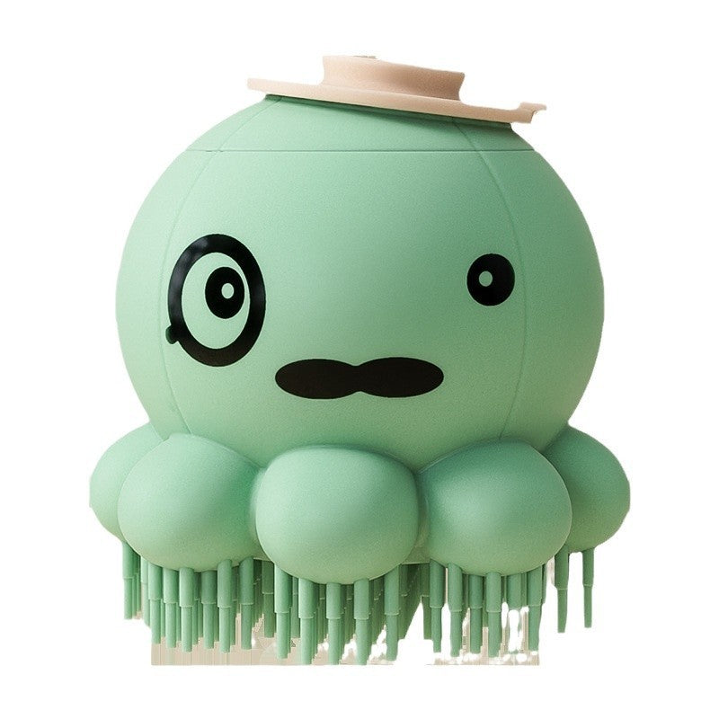 Cepillo mascotas/ masajea la piel, estimula la circulación, elimina pelo muerto y reduce la caída) Pets Shower Brush Silicone Bath Massage Comb Pet Products.