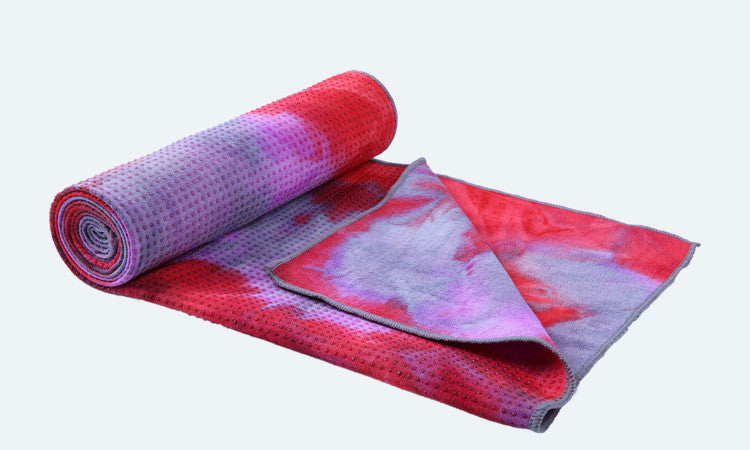 Toalla Yoga/ Non-slip Sports Towel Eco-friendly Tie-dye Yoga Towel