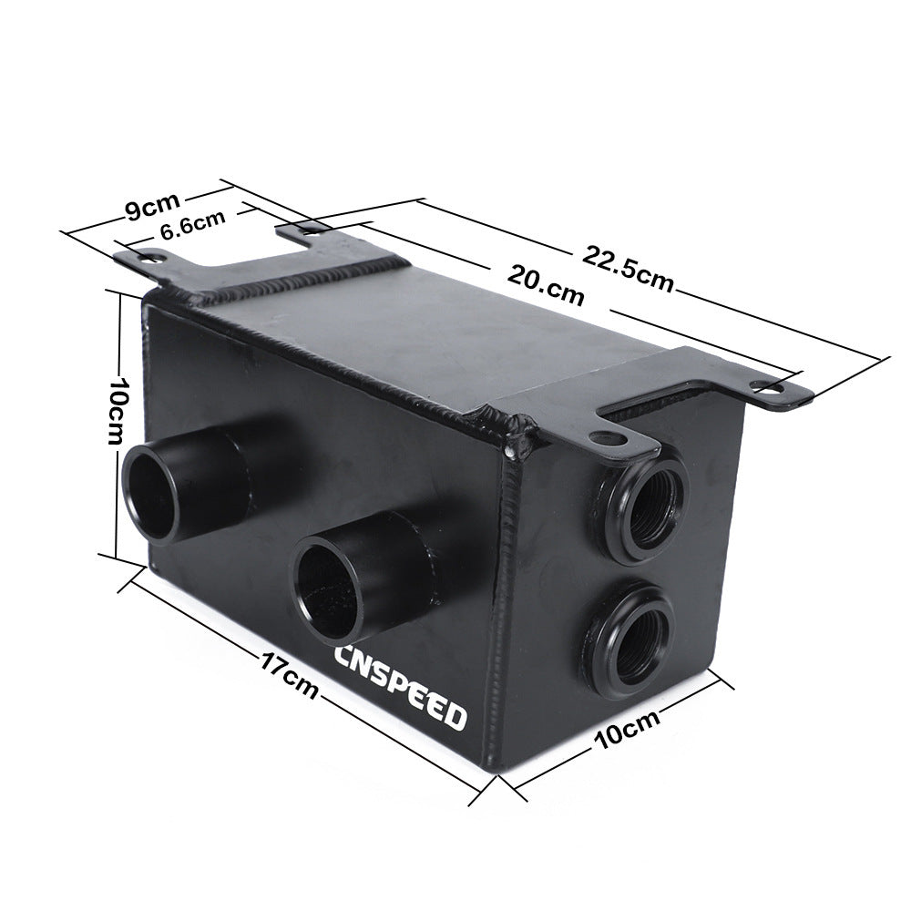 Contenedor residuo de  aceite motor modificado/ Car Modified Engine Oil Breathable Pot Exhaust Gas Waste Oil Recovery Pot