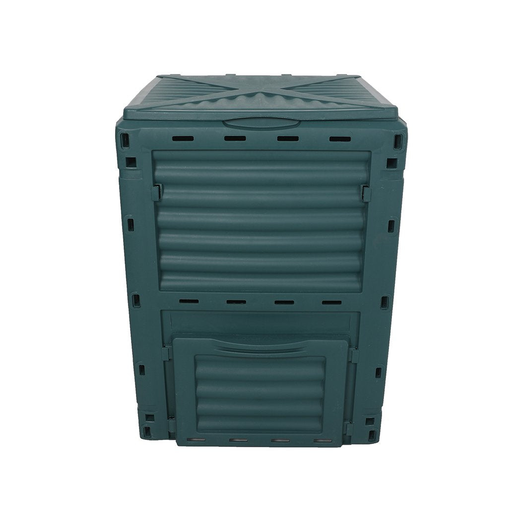 Compostera de 290L Compost Bin Food Waste Recycling Composter Kitchen Garden