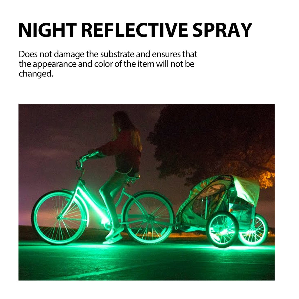 Eco-friendly Fluorescent Night Spray
 The Eco-Friendly Fluorescent Night Spray is a biodegradable and non-toxic spray paint, designed to glow in the dark after exposure to a natural or artificial light source.