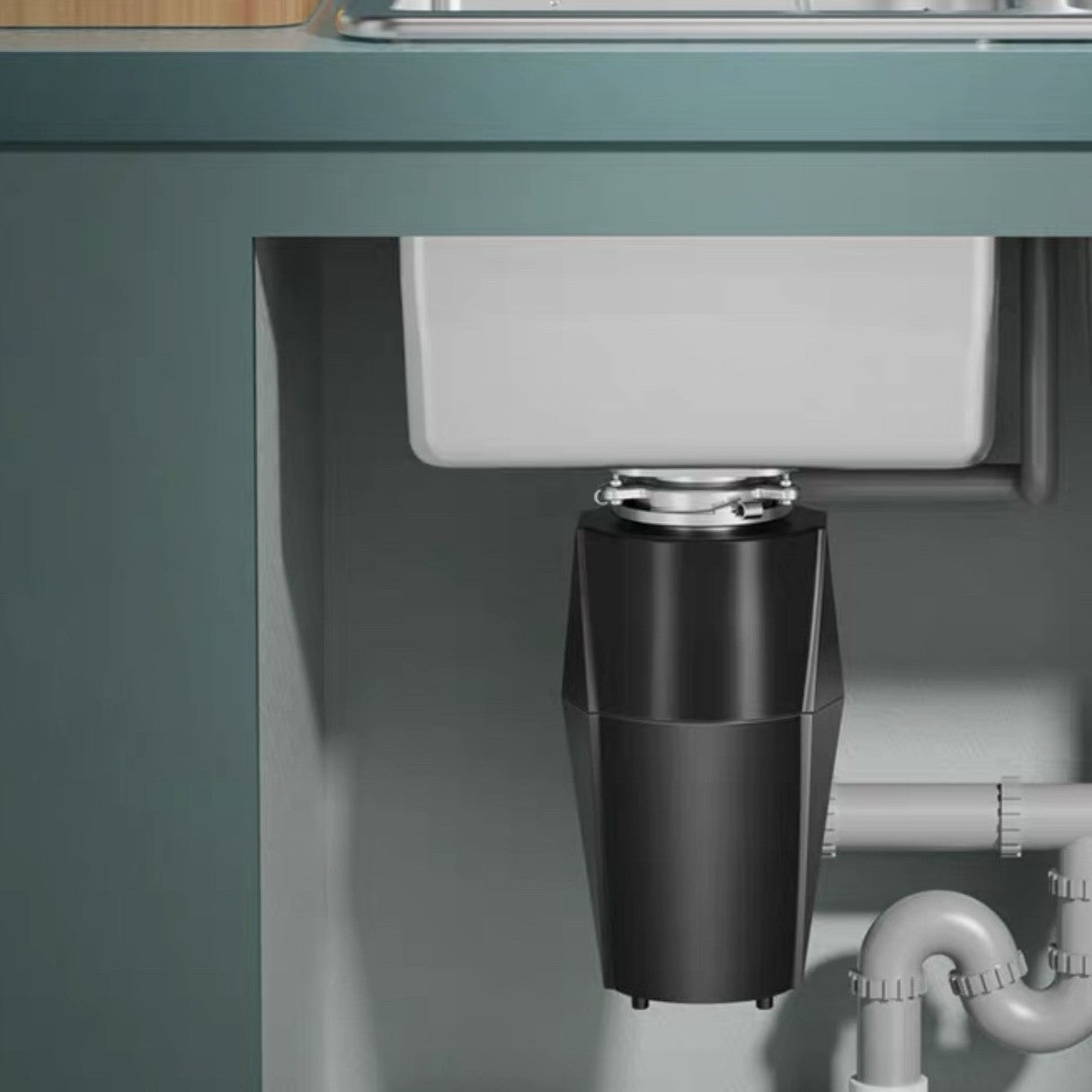 Triturador de residuos lavaplatos/ Kitchen Disposer Food Waste Shredder