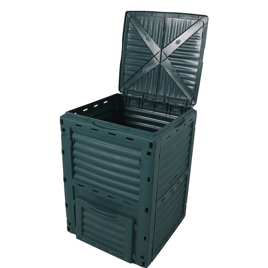 Compostera de 290L Compost Bin Food Waste Recycling Composter Kitchen Garden