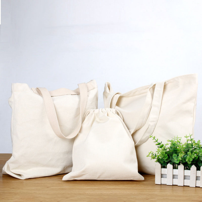 Bolsa de algodón ecológica/ Shoulder Cotton Cloth Hand-held Eco-friendly Shopping Bag