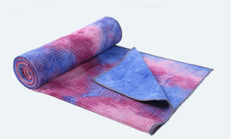 Toalla Yoga/ Non-slip Sports Towel Eco-friendly Tie-dye Yoga Towel