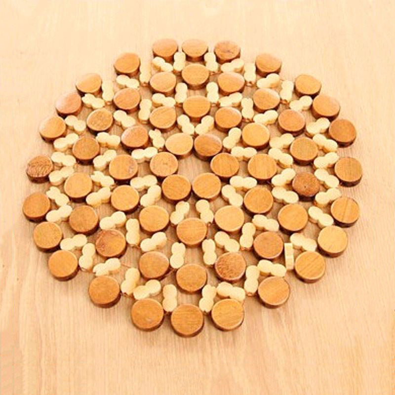 Eco-friendly placemats. Heat resistant.
 Eco-friendly bamboo placemat insulation pad