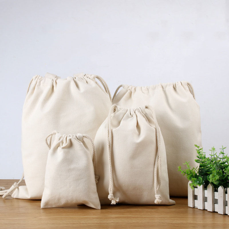 Bolsa de algodón ecológica/ Shoulder Cotton Cloth Hand-held Eco-friendly Shopping Bag