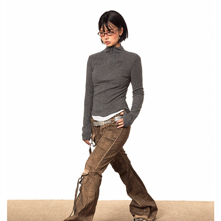 Pantalon de trabajo/ Waste Soil American Workwear Bootcut Trousers