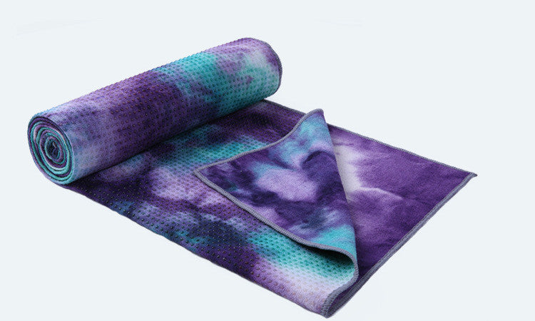 Toalla Yoga/ Non-slip Sports Towel Eco-friendly Tie-dye Yoga Towel