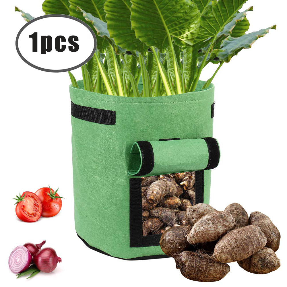 Cultivador de papas/ patatas/ batatas/ Portable Plant Bag Potato Planting Bag Durable Bag