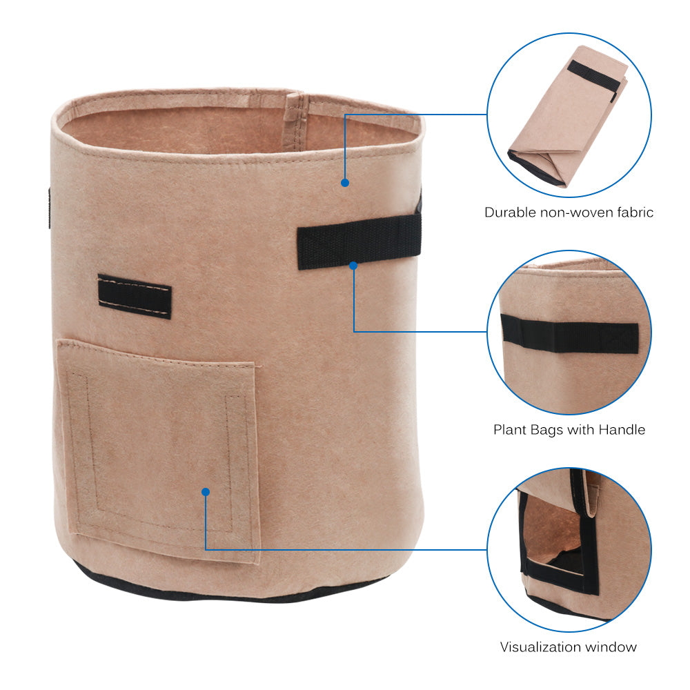 Bolsa cultivadora de plantas y hortalizas ecológica portátil / Portable Plant Bag Potato Planting Bag Durable Bag