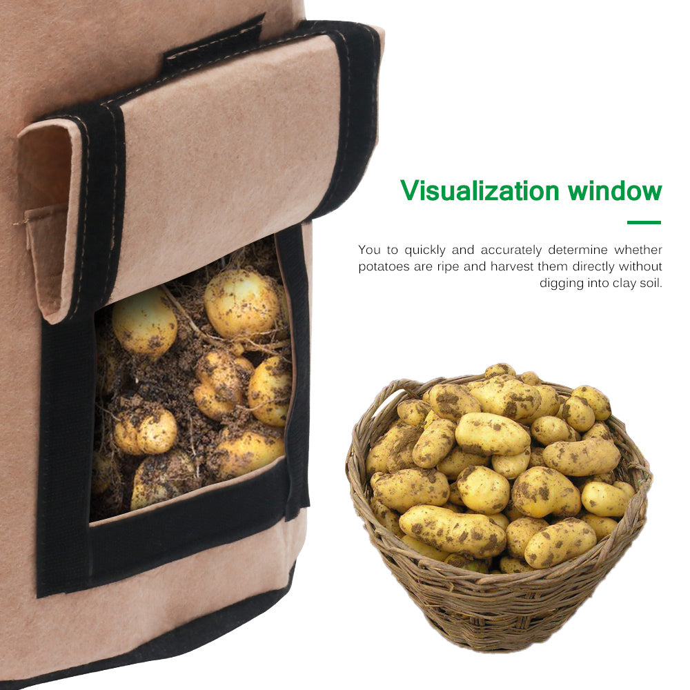 Bolsa cultivadora de plantas y hortalizas ecológica portátil / Portable Plant Bag Potato Planting Bag Durable Bag