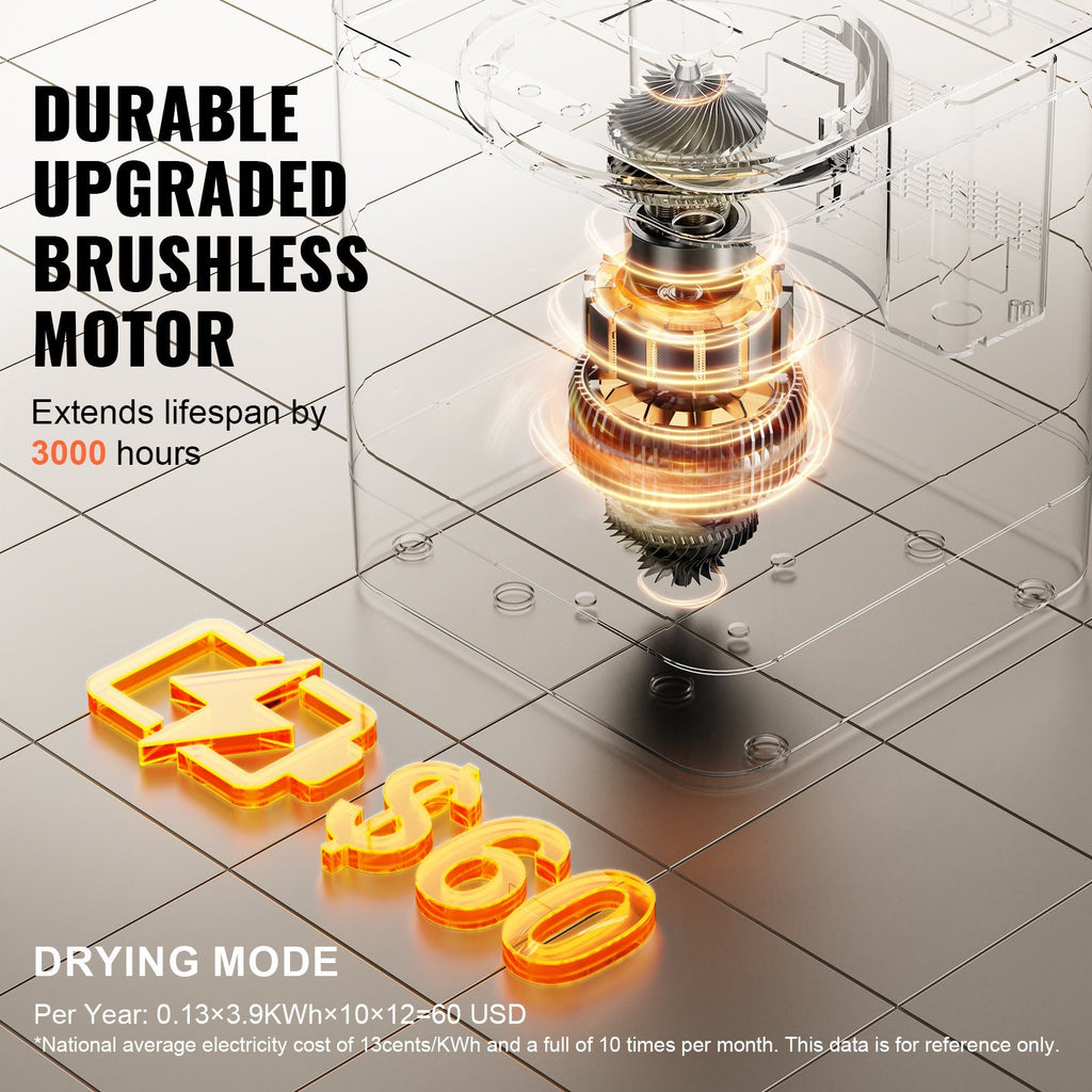 Compostera recicladora de cocina/ VEVOR Electric Kitchen Composter 5 L Smart Countertop Composter Food Recycler