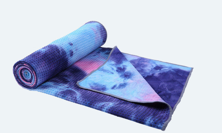 Toalla Yoga/ Non-slip Sports Towel Eco-friendly Tie-dye Yoga Towel